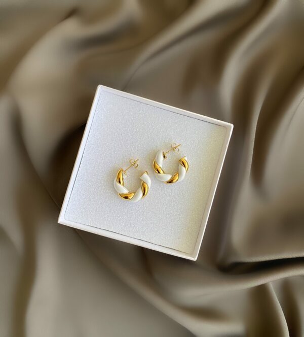 «BETTINA» Waterproof Earrings For Women / Gold Color