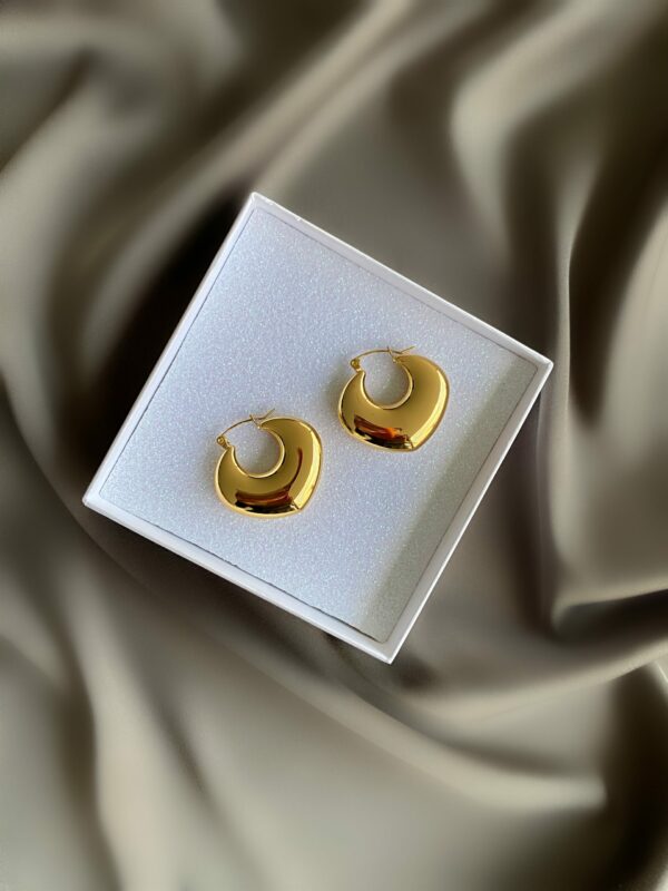 «NINA» Waterproof Earrings For Women / Gold Color