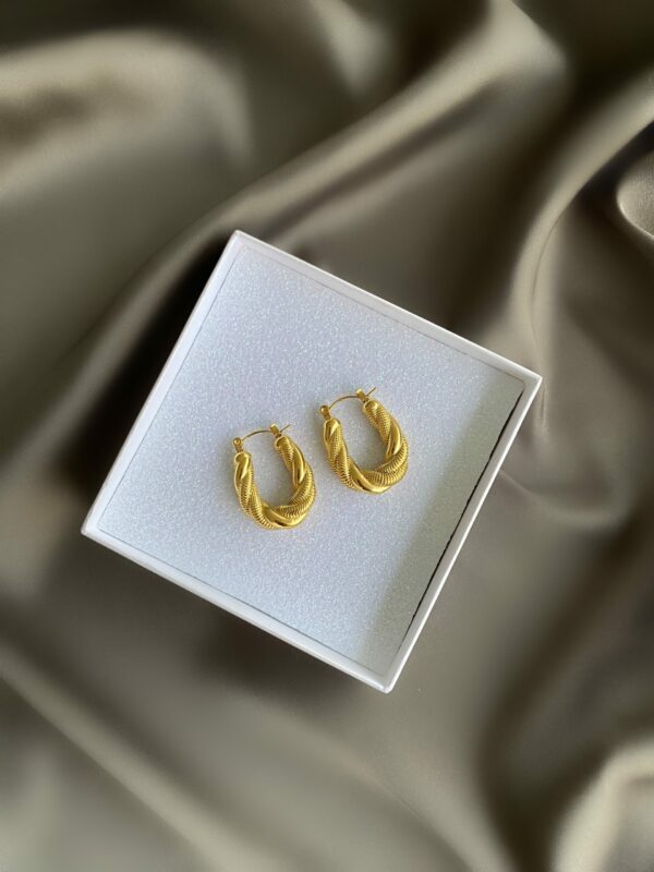 «BELLANA» Waterproof Earrings For Women / Gold Color