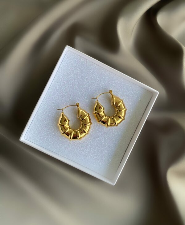 «BIADA» Waterproof Earrings For Women / Gold Color