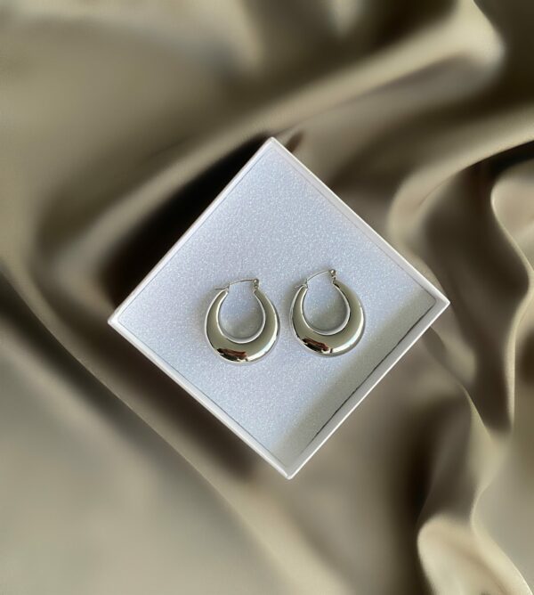 «LOLA» Waterproof Earrings For Women / Silver Color
