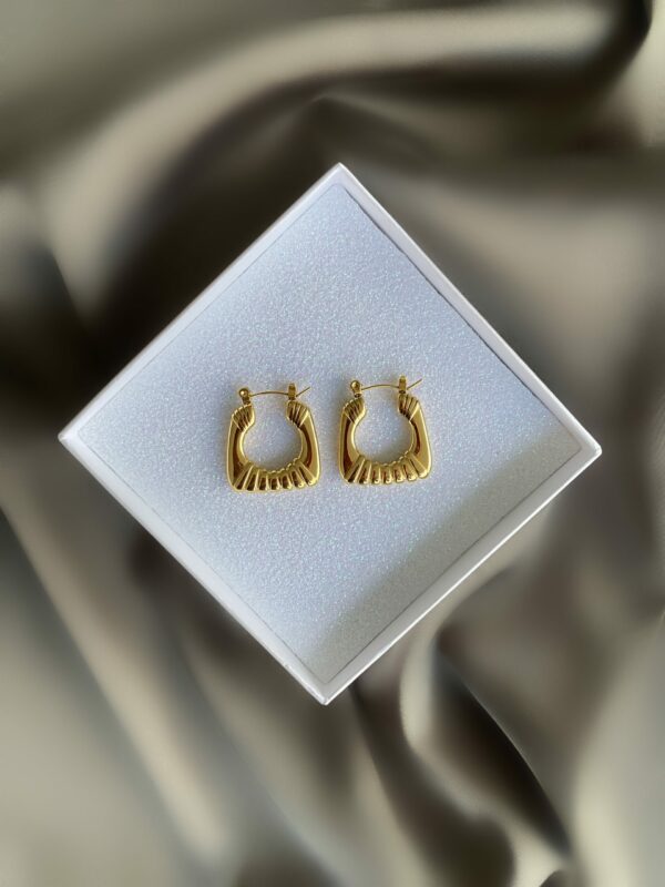 «ANNA» Waterproof Earrings For Women / Gold Color