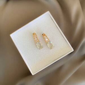 «MIRACLES» Semi-Fine Earrings With Jewellery Glass - Image 2