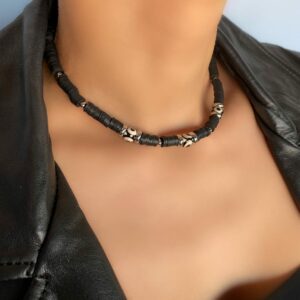 «THE WATCHER» Trendy Resin Necklace-Choker ⠀ - Image 3