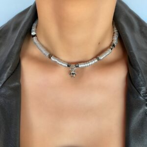 «YOU ROCK» Trendy Resin Necklace-Choker WiTh Cute Pendant - Image 2