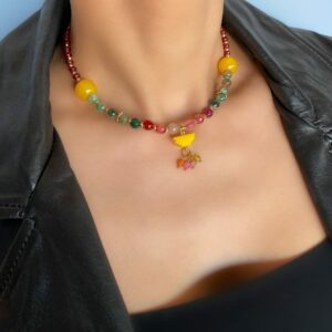 «BERRY MORE» Semi-Fine Natural Stone Luxury Necklace ⠀ - Image 3