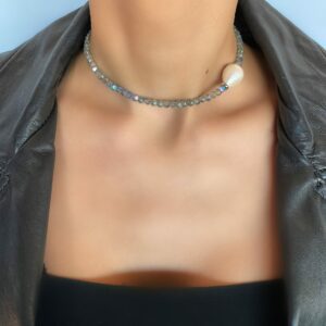 «SOULA» Semi-Fine Trendy Luxury Choker Necklace - Image 2