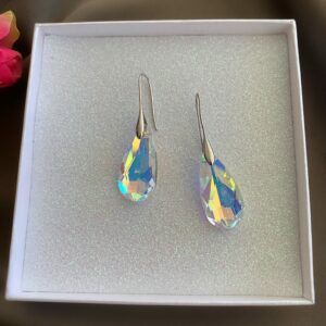 «SNEZHANNA» Semi-Fine Czech Crystals Earrings - Image 3