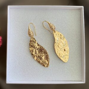 «JULIANNA» Semi-Fine Trendy & Luxury Drop Earrings - Image 3