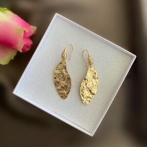 «JULIANNA» Semi-Fine Trendy & Luxury Drop Earrings - Image 2