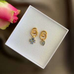 «ANELIA» Semi-Fine Trendy Earrings-Transformers - Congo Lock - Image 2