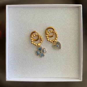 «ANELIA» Semi-Fine Trendy Earrings-Transformers - Congo Lock - Image 3