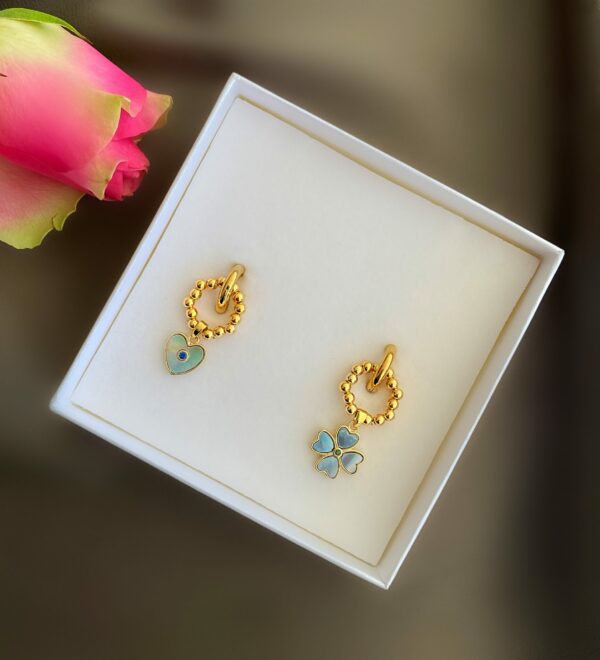 «ANELIA» Semi-Fine Trendy Earrings-Transformers - Congo Lock