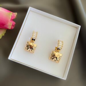 «STARIO» Semi-Fine Cubic Zirconia Luxury Earrings - Image 2