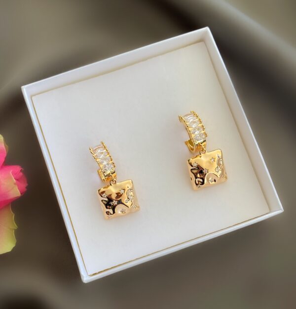 «STARIO» Semi-Fine Cubic Zirconia Luxury Earrings