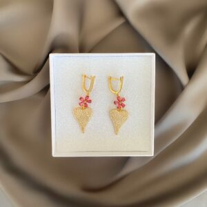 «BEAUTY» Semi-Fine Beautiful Earrings - English Lock⠀ - Image 3