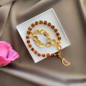 «PomeDREAM» Semi-Fine Chain And Crystal Necklace With Beautiful Pendant - Image 4