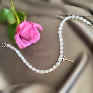 «ANGELON» Semi-Fine Natural Agate Stone Necklace - Image 6