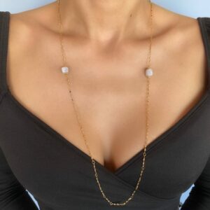 «LAMOND» Semi-Fine Trendy Luxury Long Chain Necklace⠀ - Image 5