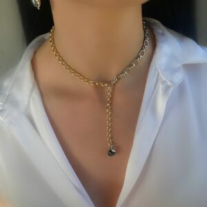 «ALBINA» Trendy Semi-Fine Chain Necklace-Tie⠀ - Image 7