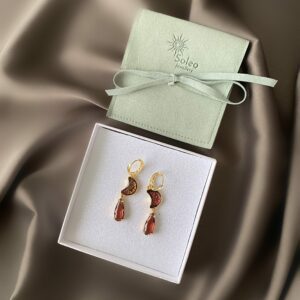 «MOON» Trendy Beautiful Earrings - Congo Lock⠀ - Image 2