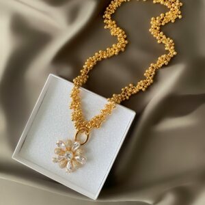 «LATICA» Semi-Fine Chain & Swarovski Crystal Luxury Necklace ⠀ - Image 5