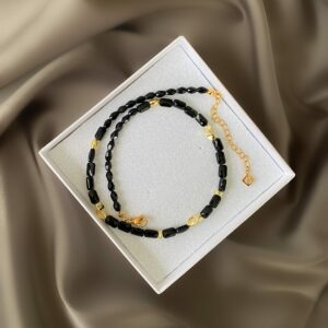 «OLGA» Semi-Fine Crystal Glass Choker Necklace ⠀ - Image 2