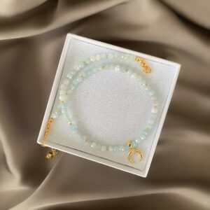 «LUNA» Trendy Natural Stone Chocker Necklace  - Image 2