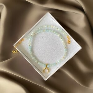 «LUNA» Trendy Natural Stone Chocker Necklace  - Image 3