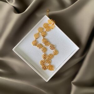«WHEEL OF FORTUNE» Semi-Fine Trendy Chain Necklace Choker⠀ - Image 3