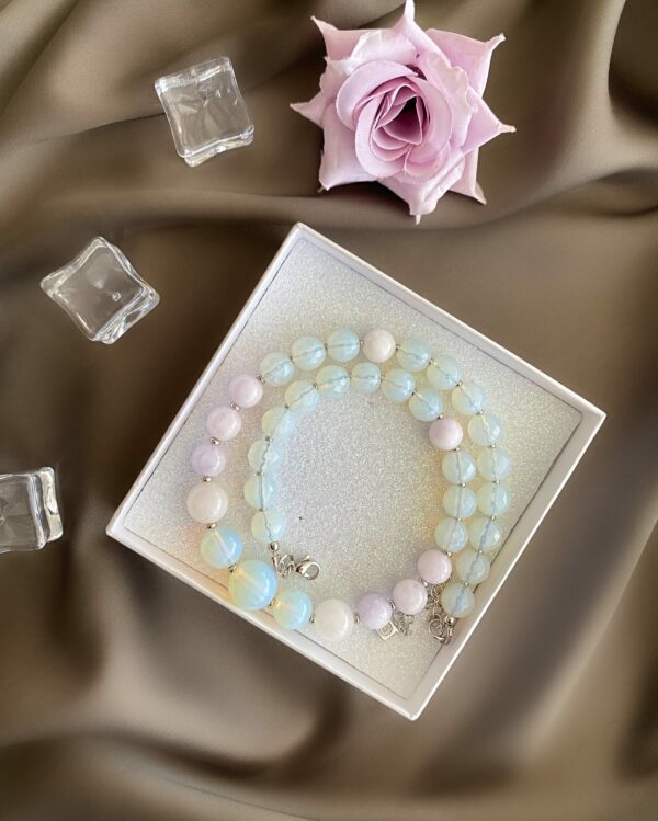 «MARIAN» Semi-Fine Natural Stone Necklace ⠀