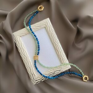 «CLAUDIA» New Natural Aventurine luxury Necklace 1 - Image 5