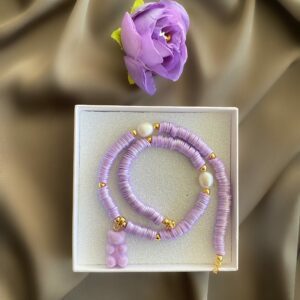 «VELVET BEAR» - Trendy Resin Choker Necklace With Cute Gummy Bear - Image 5