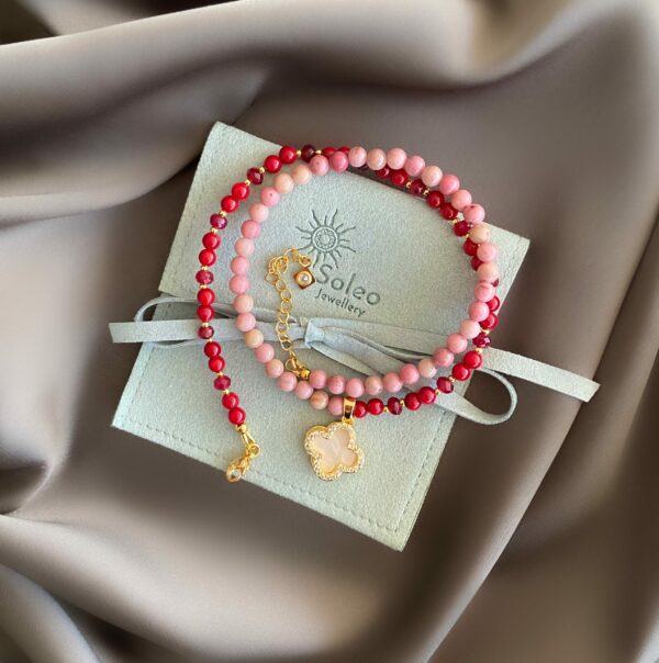 «GIRL DREAM» Semi-Fine Natural Stone Choker Necklace