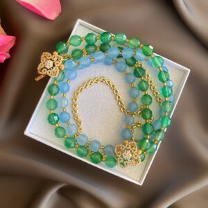 «LETO» Semi-Fine Natural Stone & Chain Luxury Necklace - Image 7