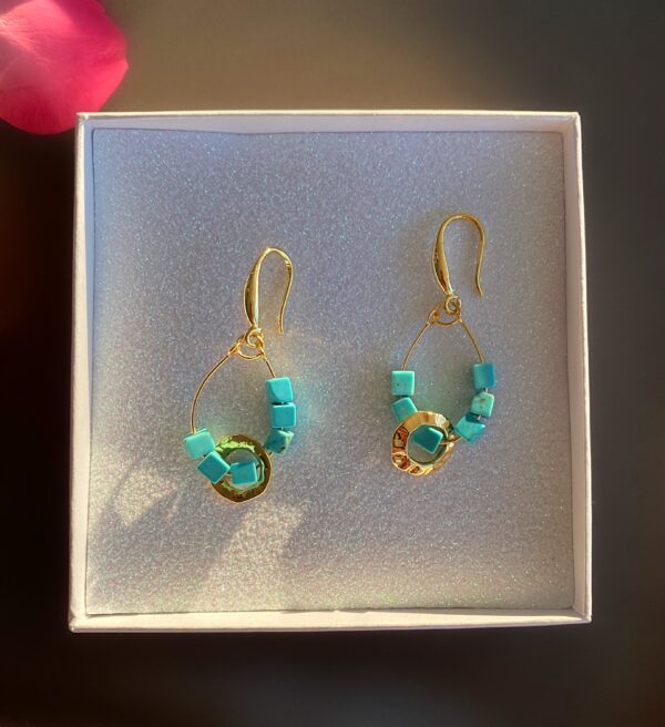 «BEAUTY» Trendy Natural Stone Drop Earrings