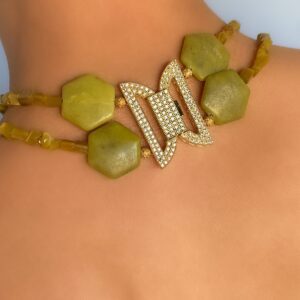 «GRETTA» Semi-Fine Luxury Natural Stone Necklace-Transformer⠀⠀ - Image 7