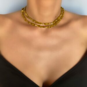 «GRETTA» Semi-Fine Luxury Natural Stone Necklace-Transformer⠀⠀ - Image 9
