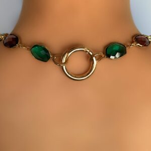 «SEVERUS» Semi-Fine Luxury Choker-Necklace & Earrings Jewelelry ⠀ - Image 3