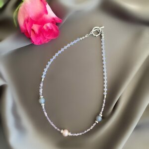 «SONETTE» Semi-Fine Luxury Natural Stones Necklace ⠀ - Image 4