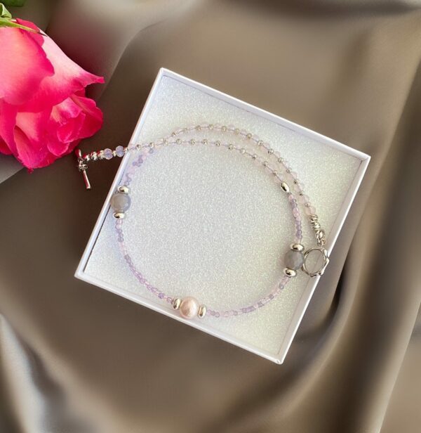 «SONETTE» Semi-Fine Luxury Natural Stones Necklace ⠀