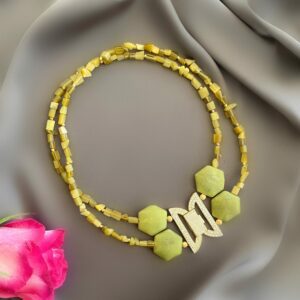 «GRETTA» Semi-Fine Luxury Natural Stone Necklace-Transformer⠀⠀ - Image 8