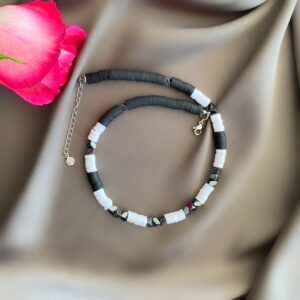 «ZÈBRE»Trendy Resin Necklace-Choker ⠀ - Image 3