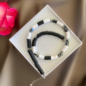 «ZÈBRE»Trendy Resin Necklace-Choker ⠀ - Image 4