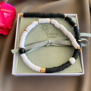 «NOIR ET BLANC» Trendy Resin Necklace-Choker ⠀ - Image 3