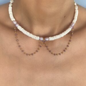 «SIRÈNE» Semi-Fine Natural Stone Beautiful Necklace ⠀ - Image 3