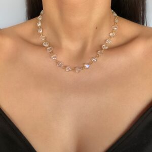 «CLEA» Beautiful & Trendy Jewellery Glass Necklace⠀ - Image 8