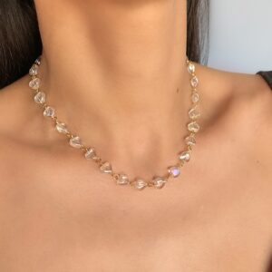 «CLEA» Beautiful & Trendy Jewellery Glass Necklace⠀ - Image 7