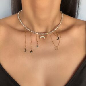 «MUNA» Beautiful & Trendy Natural Pearl Necklace ⠀ - Image 2