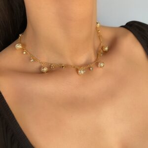 «MIRELLA» Beautiful & Elegant Chain Necklace - Image 2